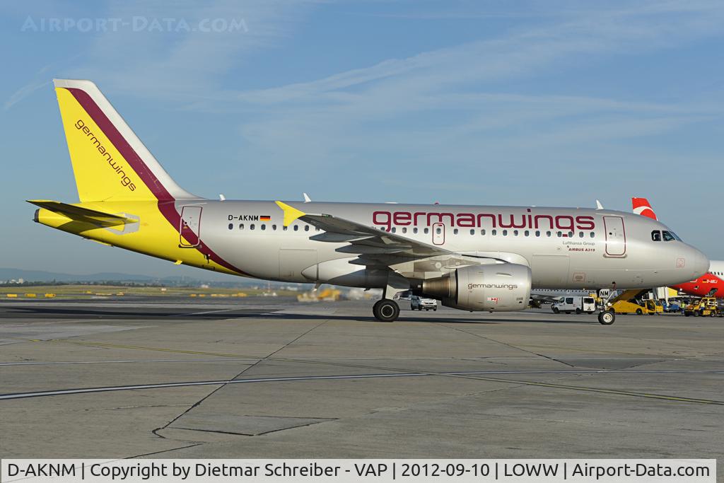 D-AKNM, 1999 Airbus A319-112 C/N 1089, Germanwings Airbus 319