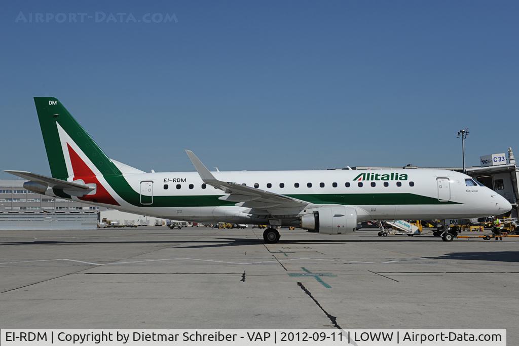 EI-RDM, 2012 Embraer 175LR (ERJ-170-200LR) C/N 17000346, Alitalia Embraer 175