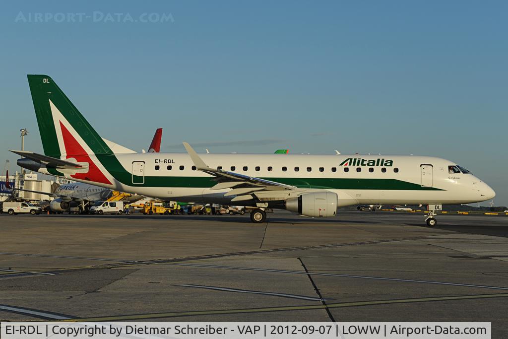 EI-RDL, 2012 Embraer 175STD (ERJ-170-200STD) C/N 17000345, Alitalia Embraer 175