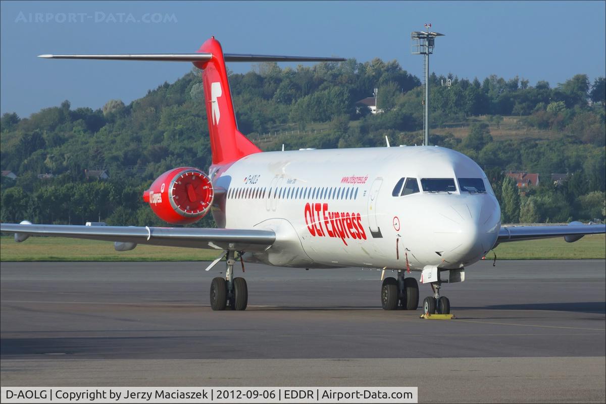 D-AOLG, 1993 Fokker 100 (F-28-0100) C/N 11452, Fokker 100