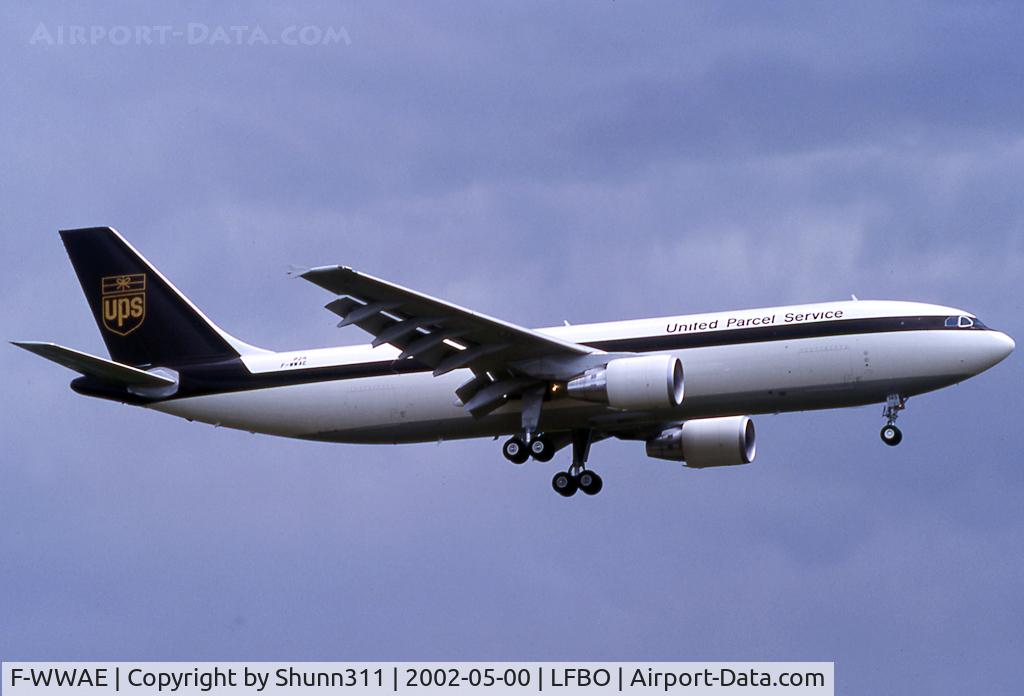 F-WWAE, 2002 Airbus A300F4-622R C/N 828, C/n 0828 - To be N145UP