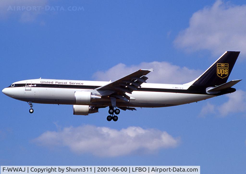 F-WWAJ, 2001 Airbus A300F4-622R C/N 816, C/n 0816 - To be N133UP