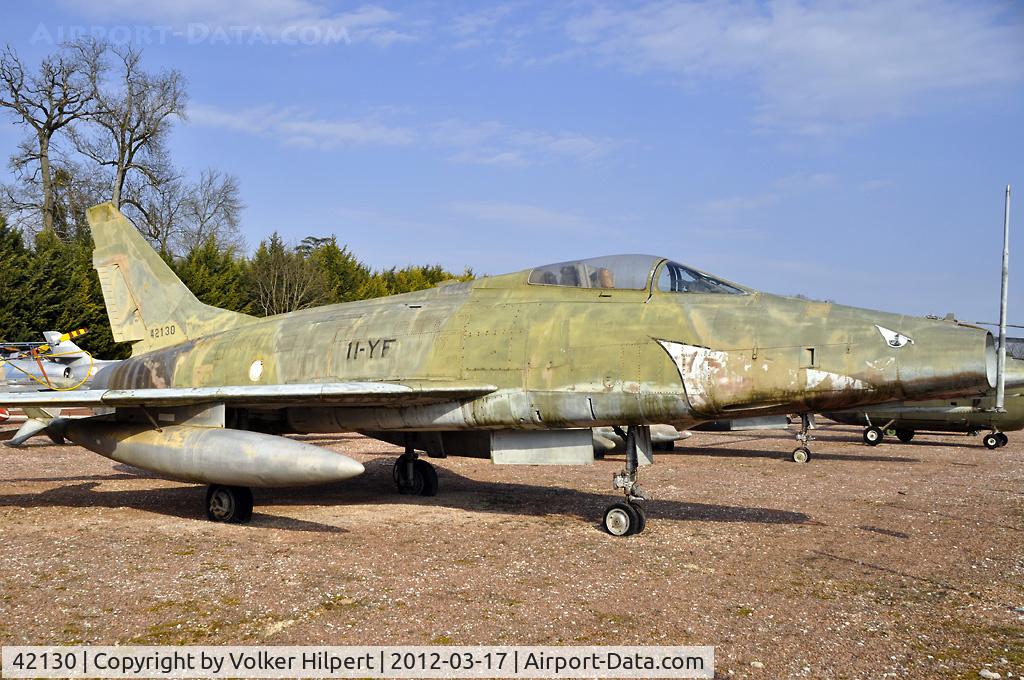 42130, 1954 North American F-100D Super Sabre C/N 223-10, at Savigny-les-Beaune