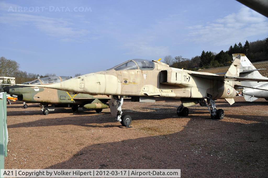 A21, Sepecat Jaguar A C/N A21, at savigny-les-Beaune