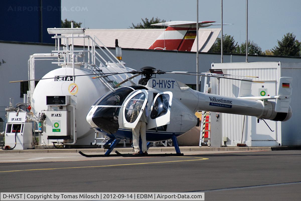D-HVST, McDonnell Douglas MD-520N C/N LN076, Helicopter of the regional Magdeburg newspaper 