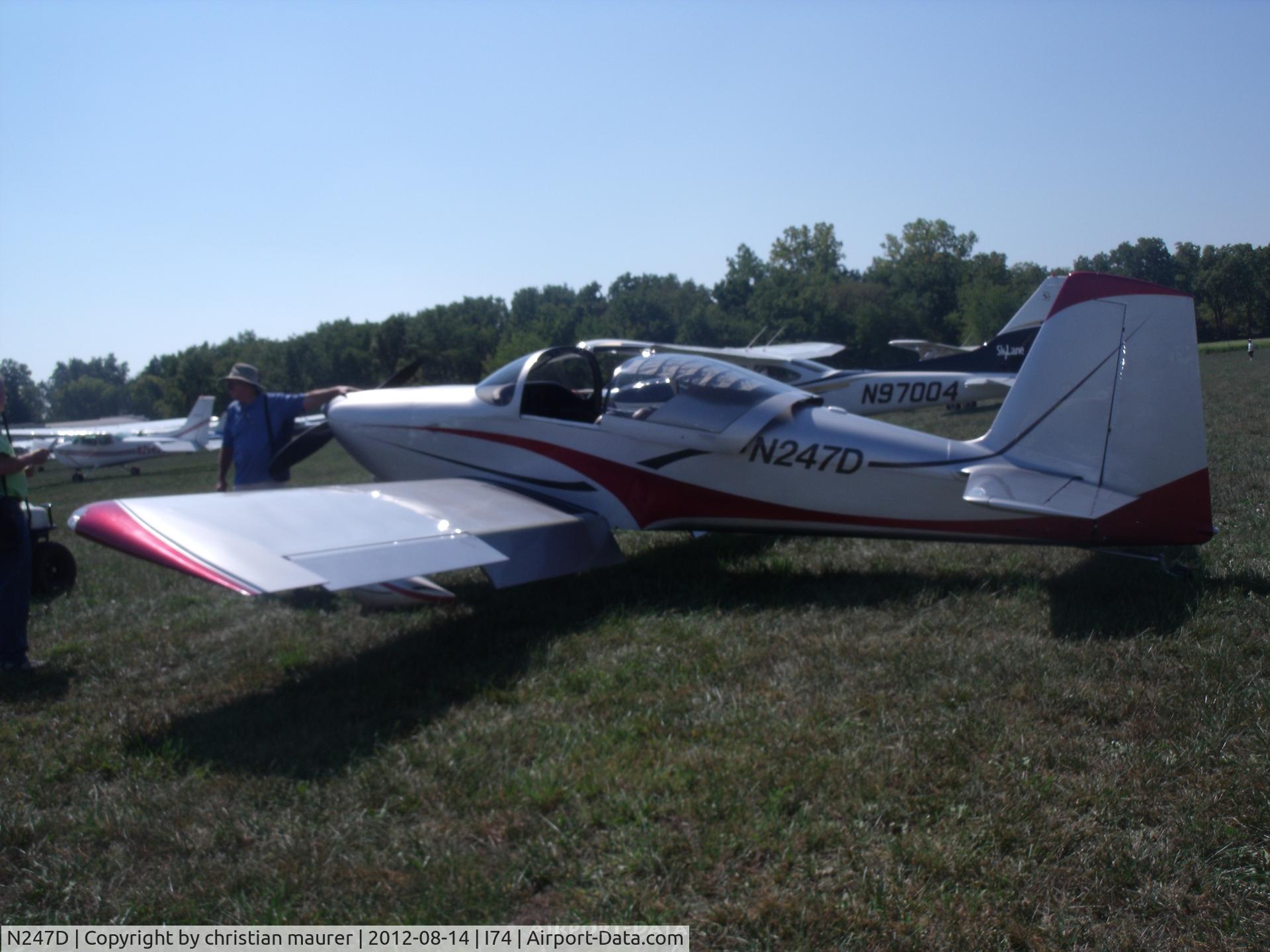 N247D, 2008 Vans RV-7 C/N 71461, rv7