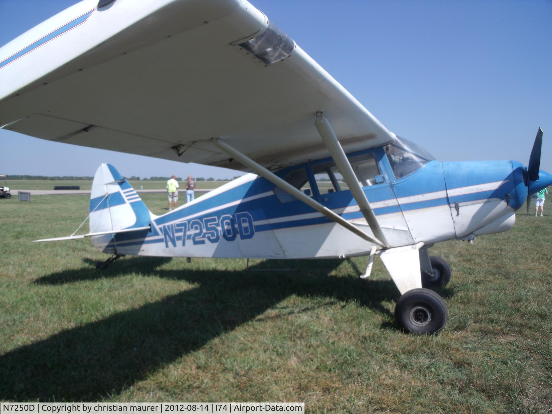N7250D, 1957 Piper PA-22-150 Tri-Pacer C/N 22-5076, pacer