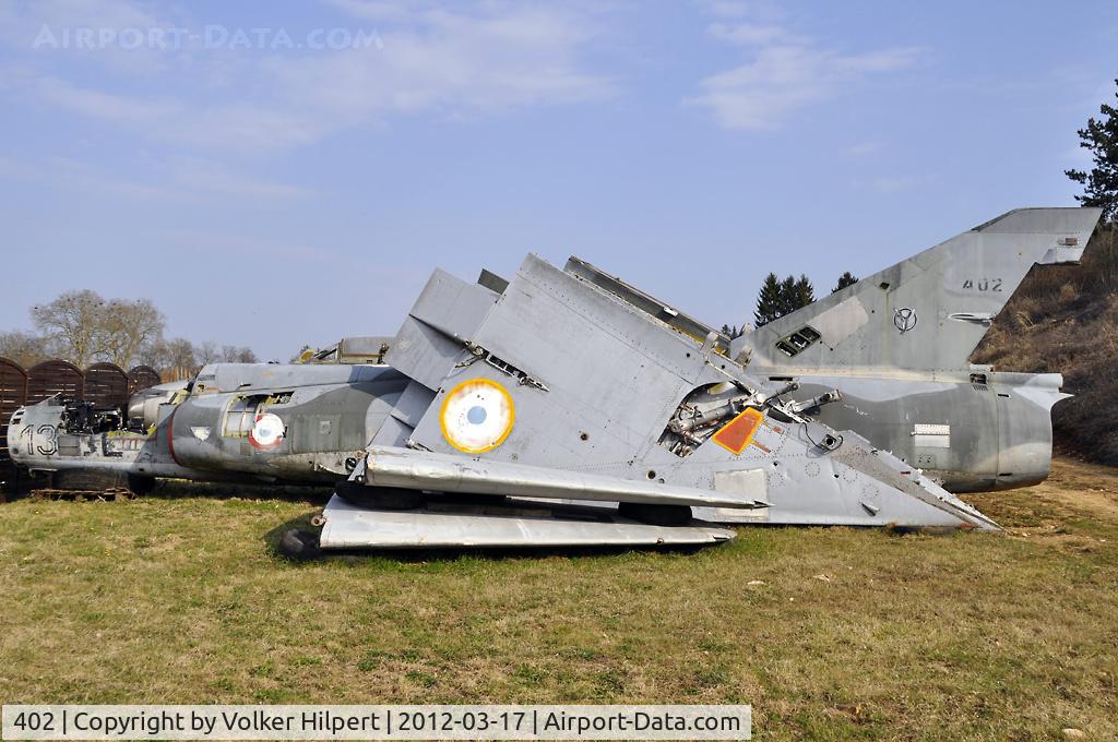 402, Dassault Mirage IIIE C/N 402, at Savigny-les-Beaune