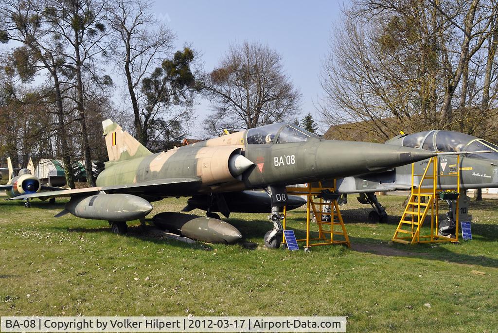BA-08, Dassault Mirage 5BA C/N 08, at Savigny-les-Beaune
