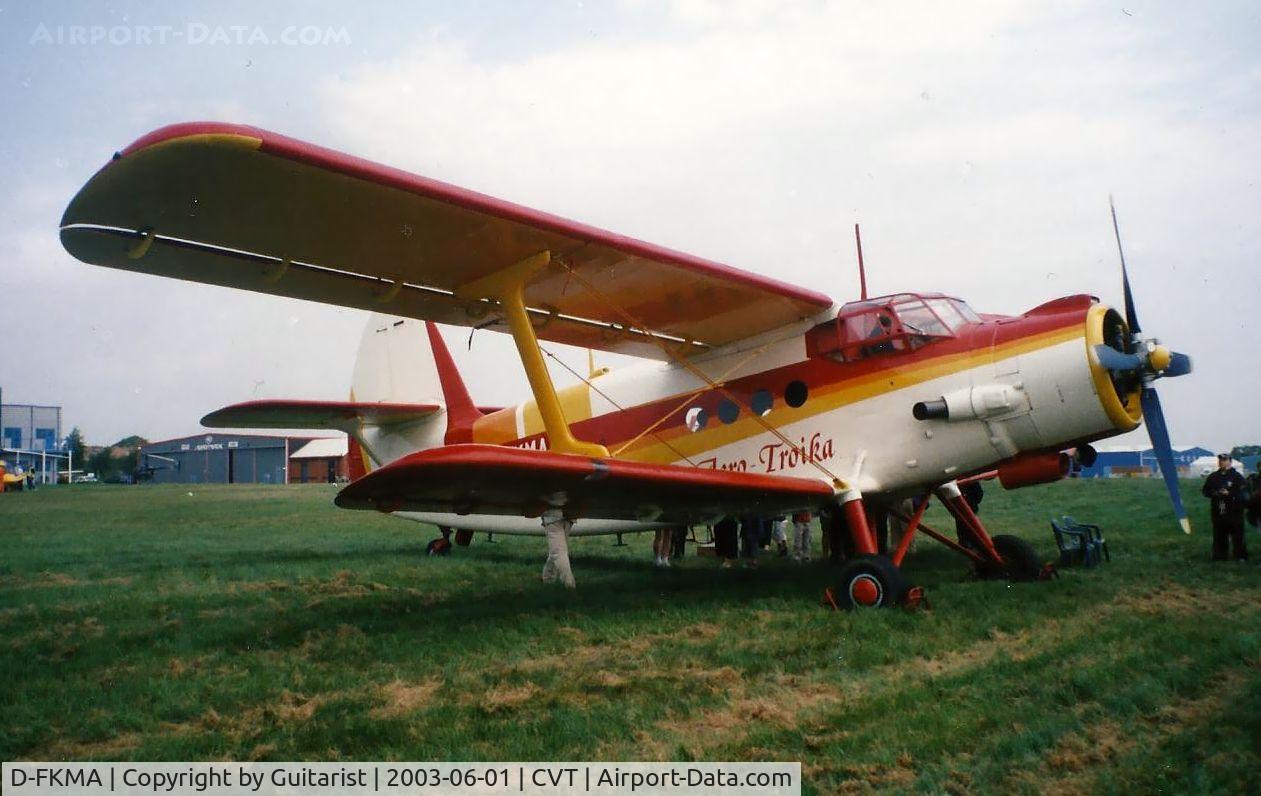 D-FKMA, Antonov An-2T C/N 117411, Coventry air show June 2003