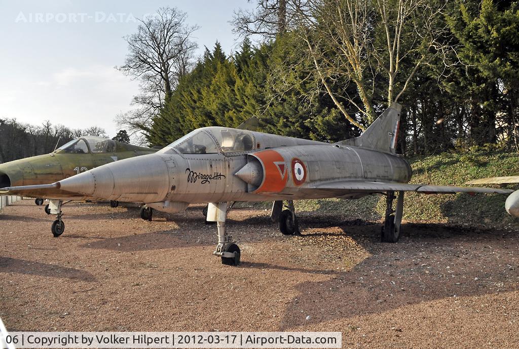 06, 1959 Dassault Mirage IIIA C/N 06, at savigny-les-Beaune