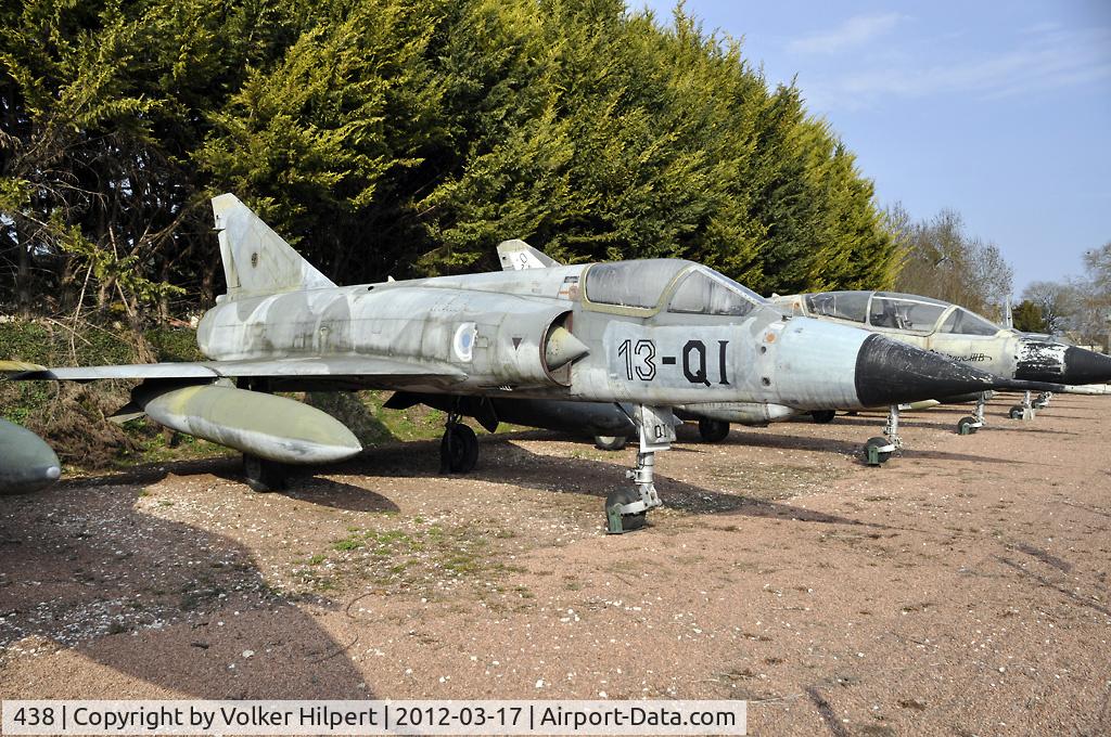 438, Dassault Mirage IIIE C/N 438, at Savigny-les-Beaune