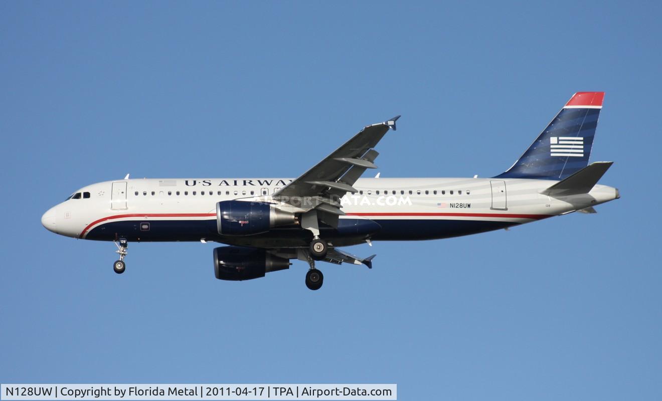 N128UW, 2010 Airbus A320-214 C/N 4242, US Airways A320