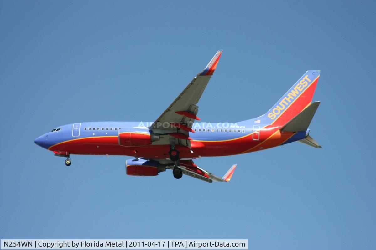 N254WN, 2006 Boeing 737-7H4 C/N 32512, Southwest 737