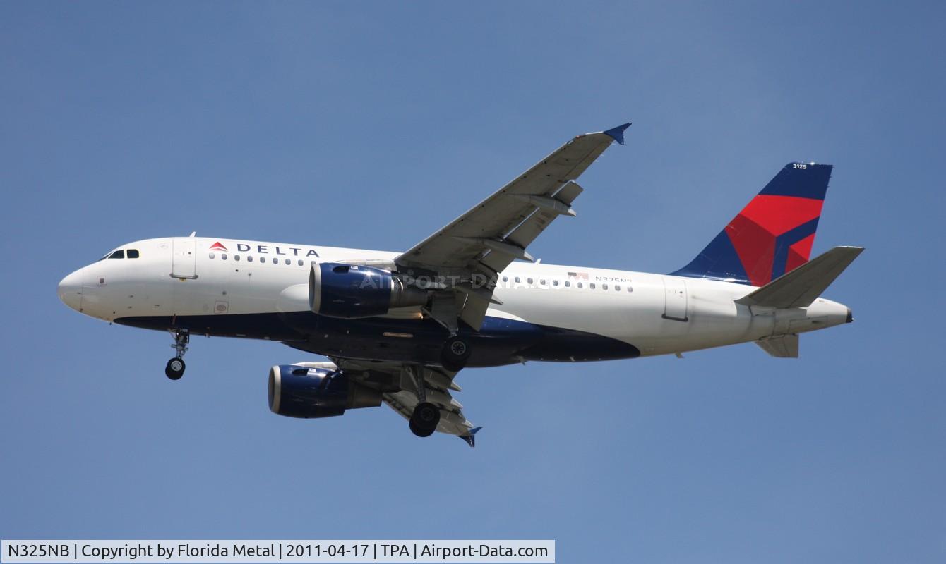 N325NB, 2001 Airbus A319-114 C/N 1483, Delta A319
