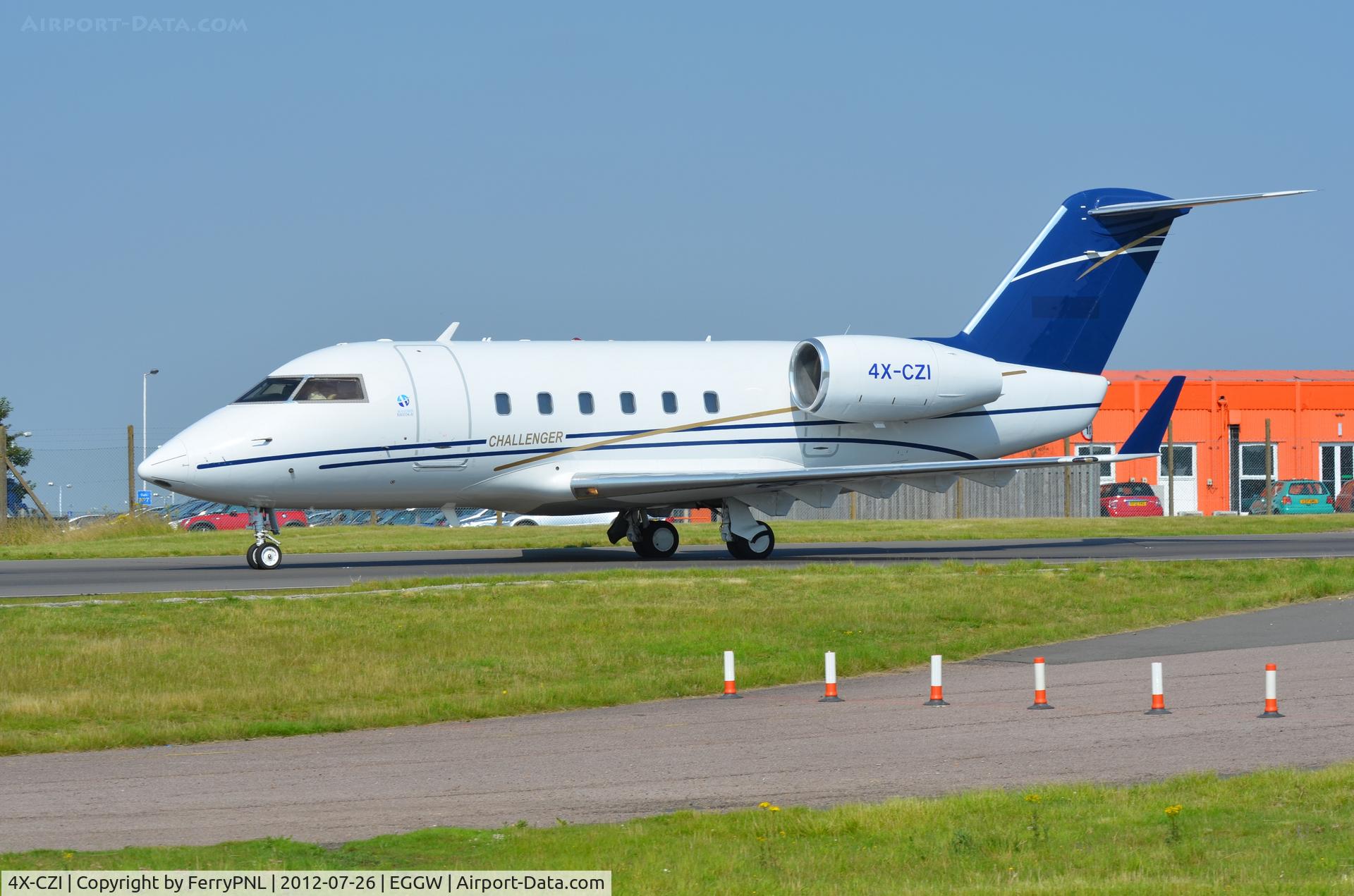 4X-CZI, 1982 Canadair Challenger 600S (CL-600-1A11) C/N 1042, New in Israel register, ex N604SJ