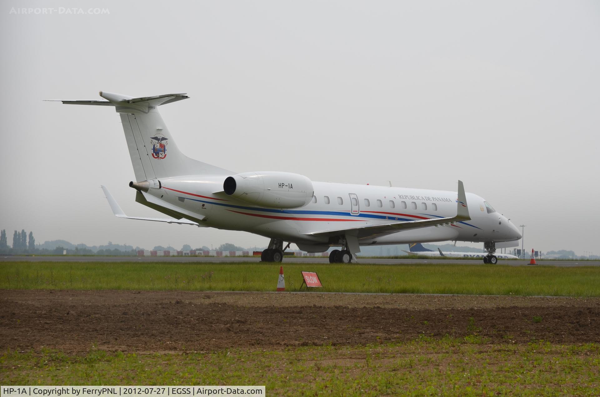 HP-1A, 1970 Gulfstream Aerospace G-1159A Gulfstream III C/N 078, One of many VIP visitors in Stansted today due to 2012 Olympics opening night.