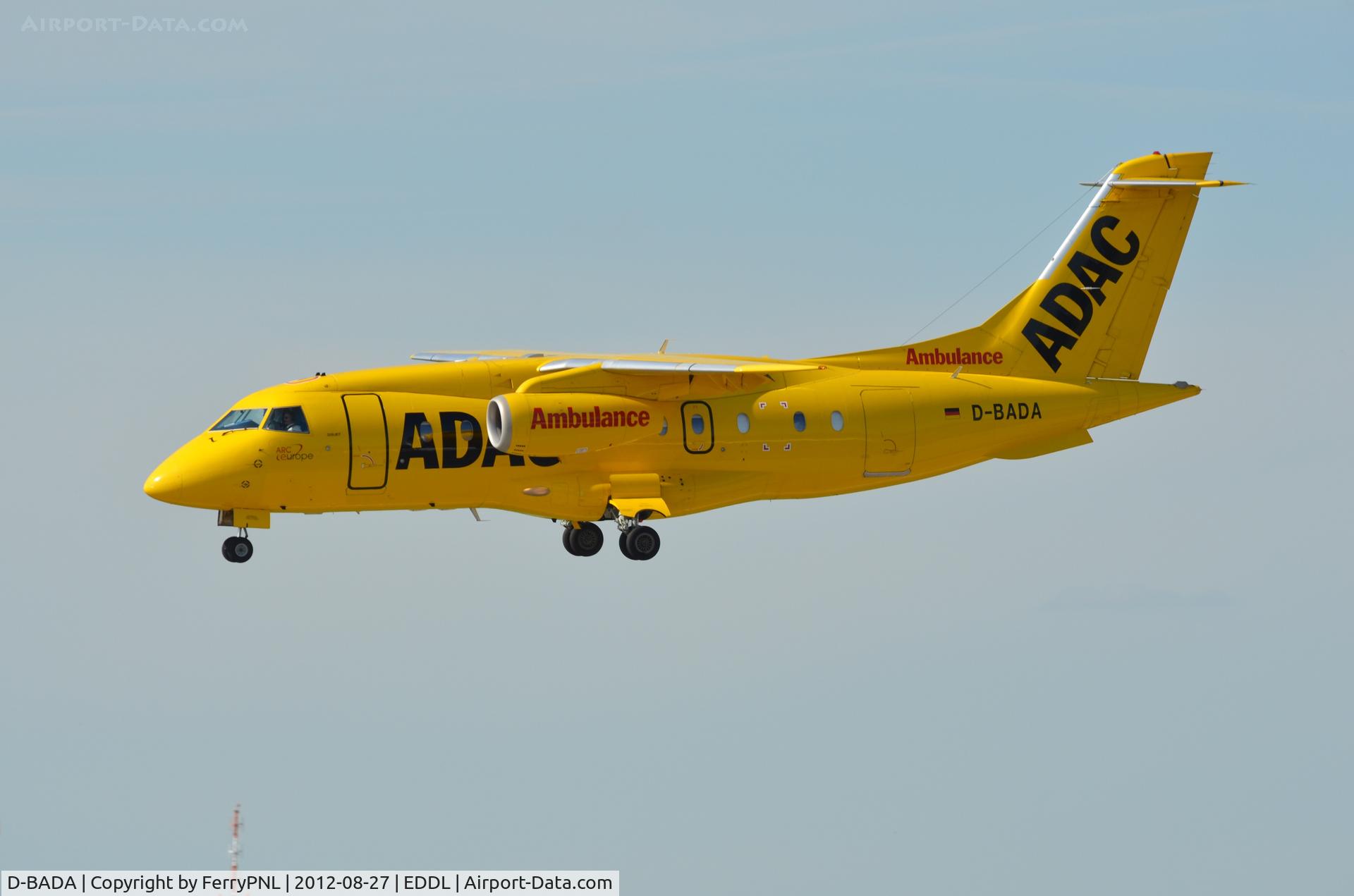 D-BADA, 1998 Fairchild Dornier 328-310 328JET C/N 3224, You don't want to be the passenger in this Dornier.