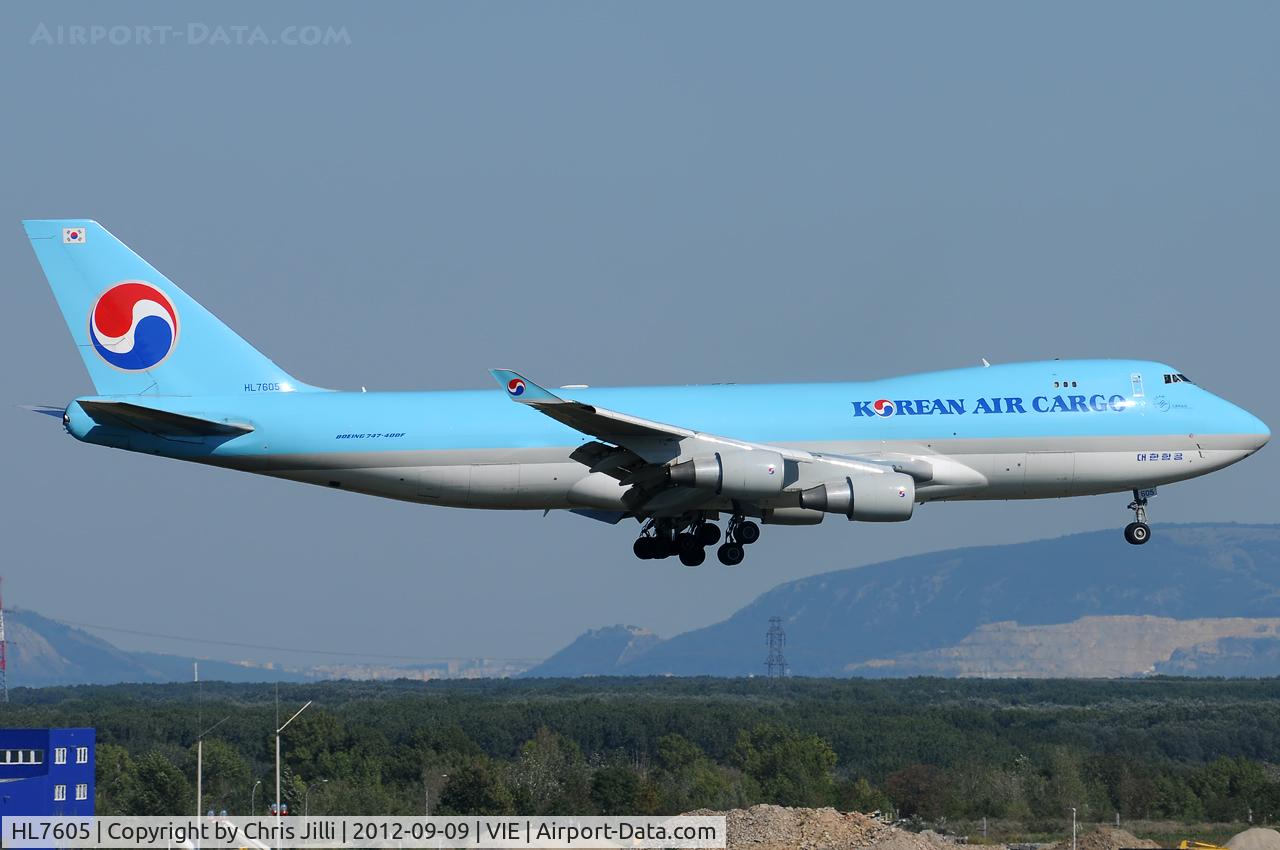 HL7605, 2006 Boeing 747-4B5ERF C/N 35526, Korean Air Cargo