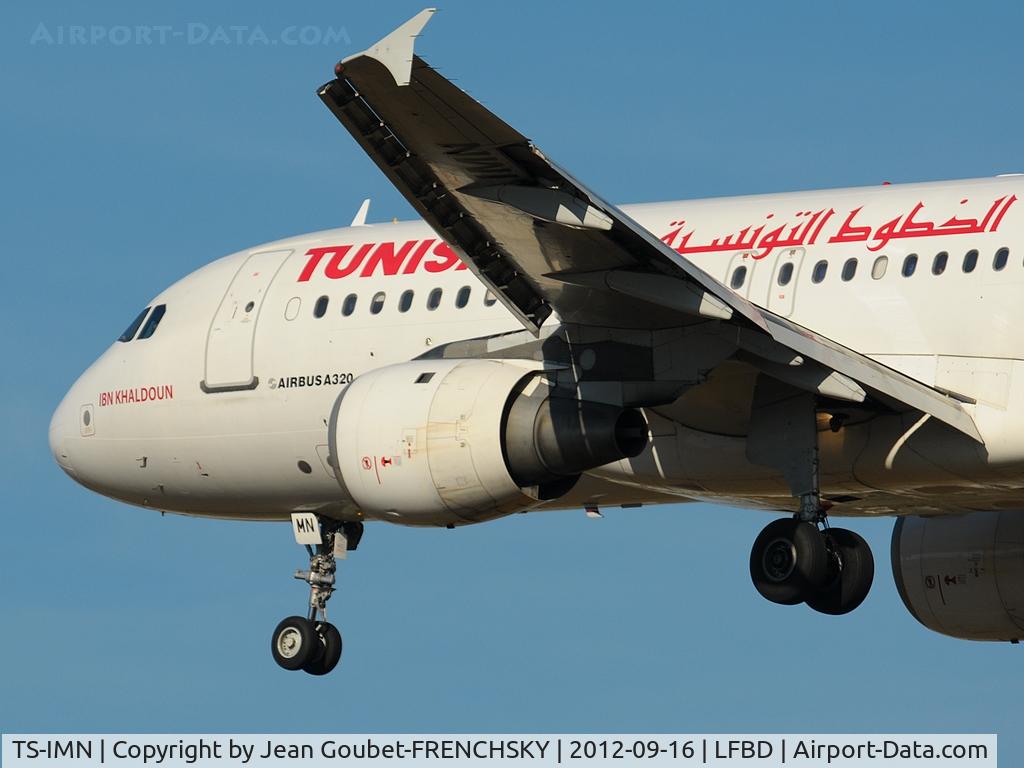 TS-IMN, 2000 Airbus A320-211 C/N 1187, landing 23 from Djerba