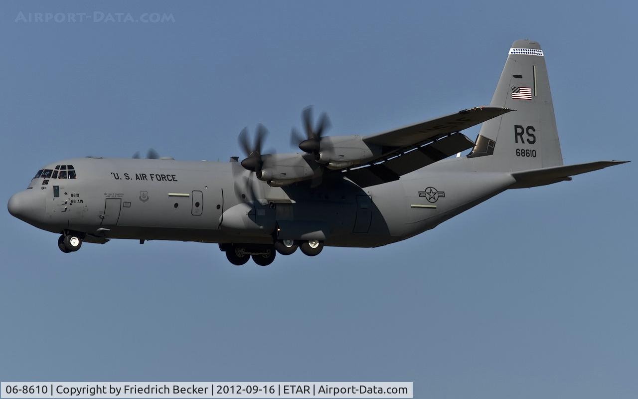 06-8610, 2006 Lockheed Martin C-130J-30 Super Hercules C/N 382-5620, on final RW27