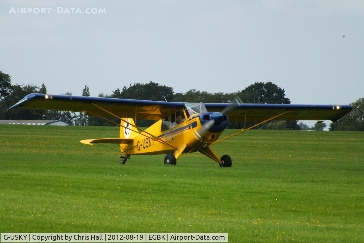 G-USKY, 2004 Aviat A-1B Husky C/N 2261, at the 2012 Sywell Airshow