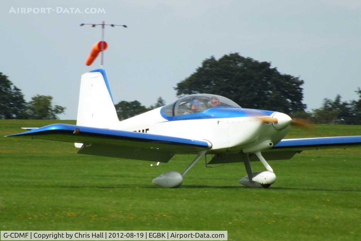 G-CDMF, 2006 Vans RV-9A C/N PFA 320-14157, at the 2012 Sywell Airshow