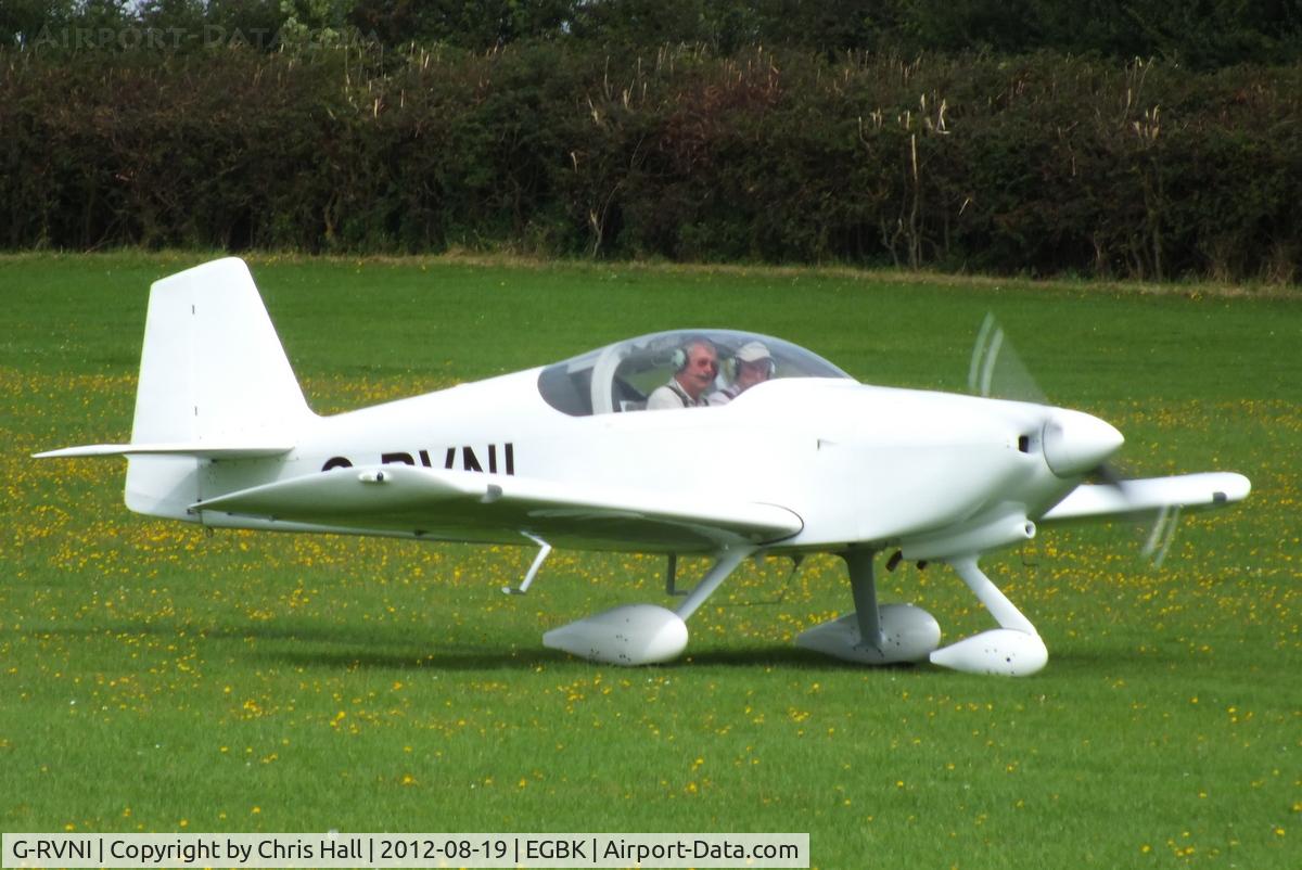 G-RVNI, 2008 Vans RV-6A C/N 25472, at the 2012 Sywell Airshow