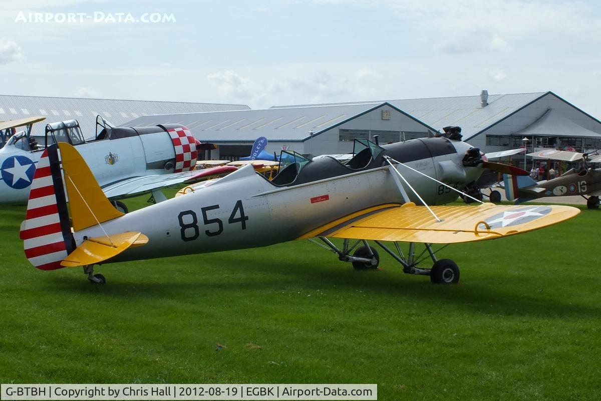 G-BTBH, 1942 Ryan PT-22 Recruit (ST3KR) C/N 2063, at the 2012 Sywell Airshow