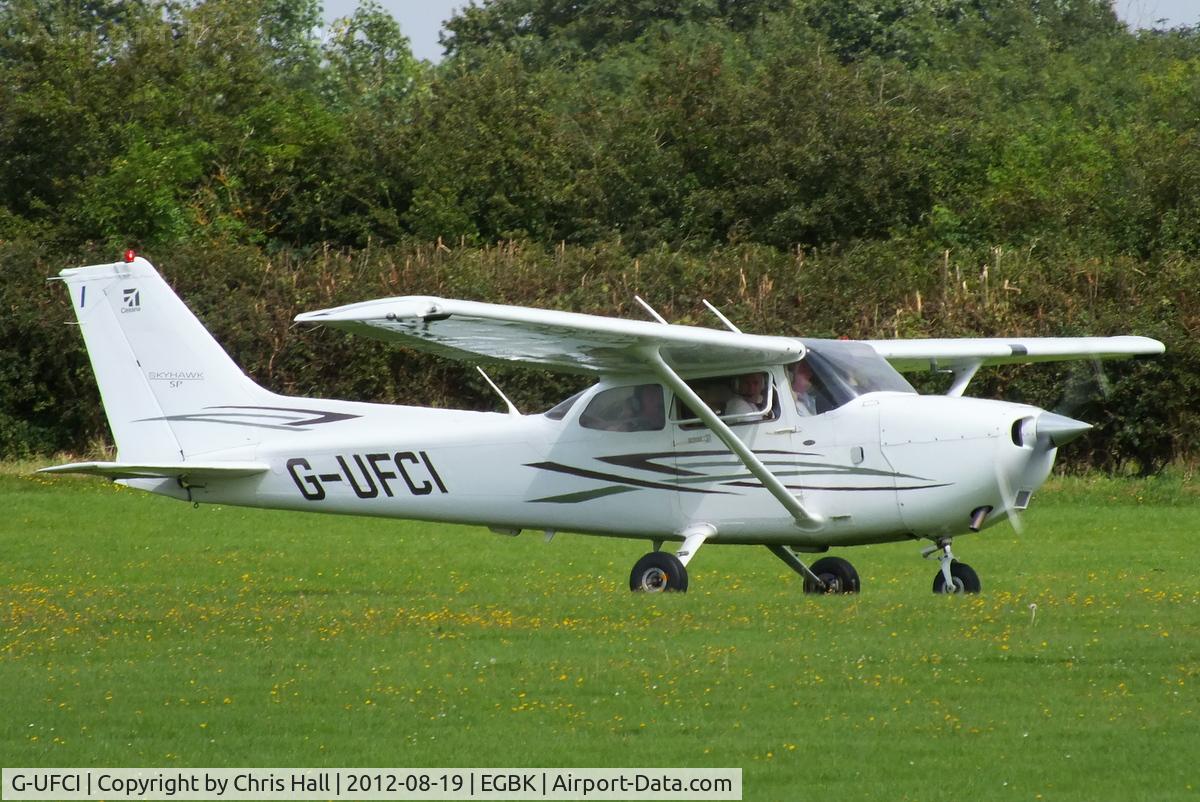 G-UFCI, 2007 Cessna 172S C/N 172S-10508, at the 2012 Sywell Airshow