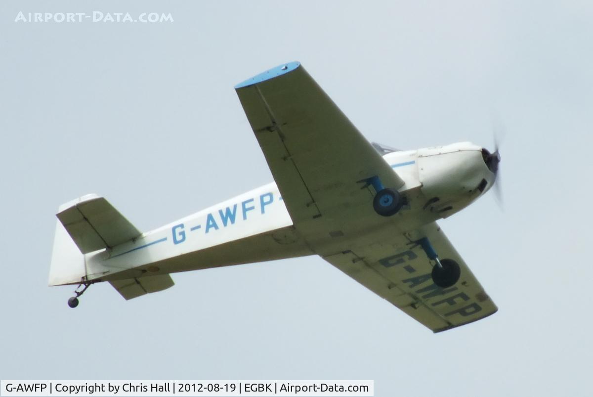 G-AWFP, 1968 Rollason Druine D-62B Condor C/N RAE/631, at the 2012 Sywell Airshow