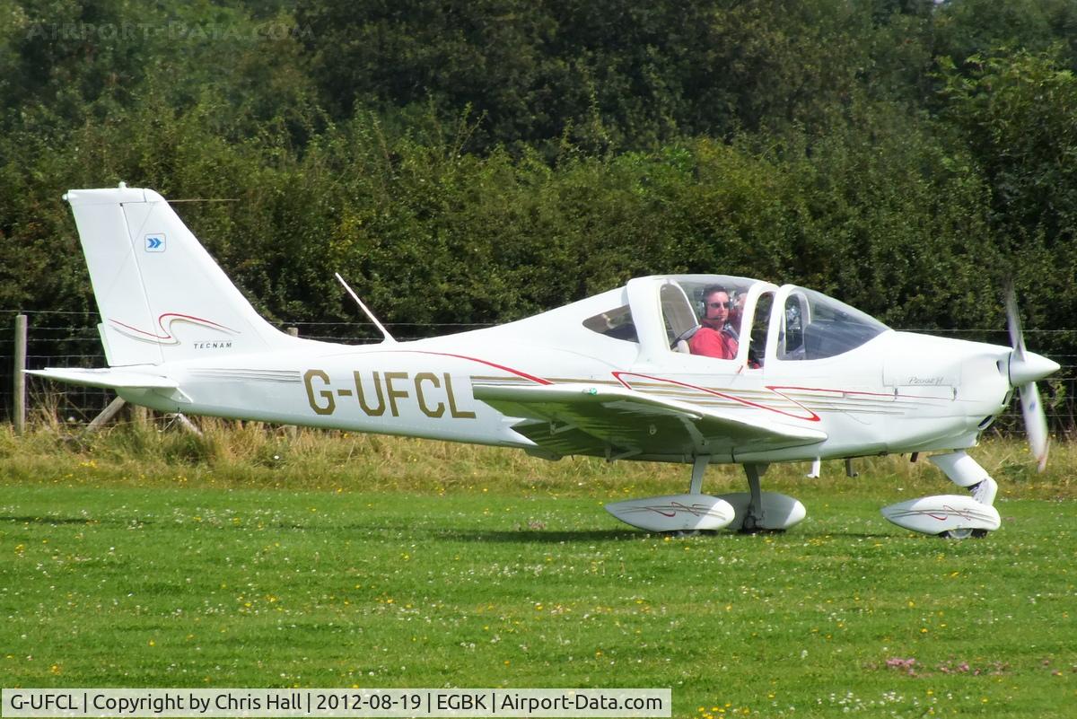 G-UFCL, 2011 Tecnam P-2002JF Sierra C/N 191, at the 2012 Sywell Airshow