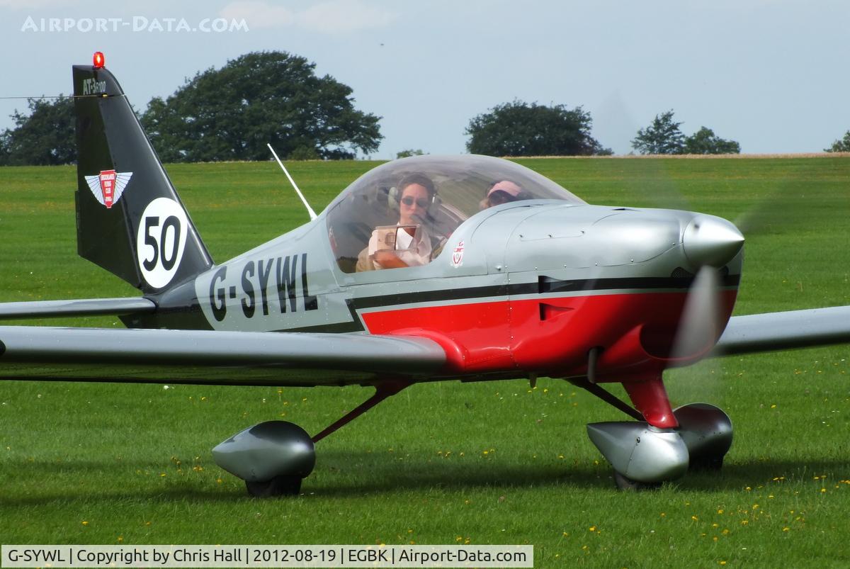 G-SYWL, 2005 Aero AT-3 R100 C/N AT3-011, at the 2012 Sywell Airshow