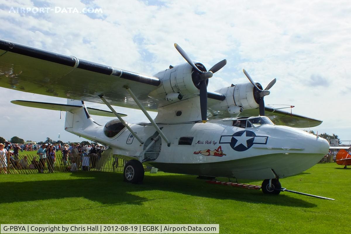 G-PBYA, 1944 Consolidated (Canadian Vickers) PBV-1A Canso A C/N CV-283, at the 2012 Sywell Airshow