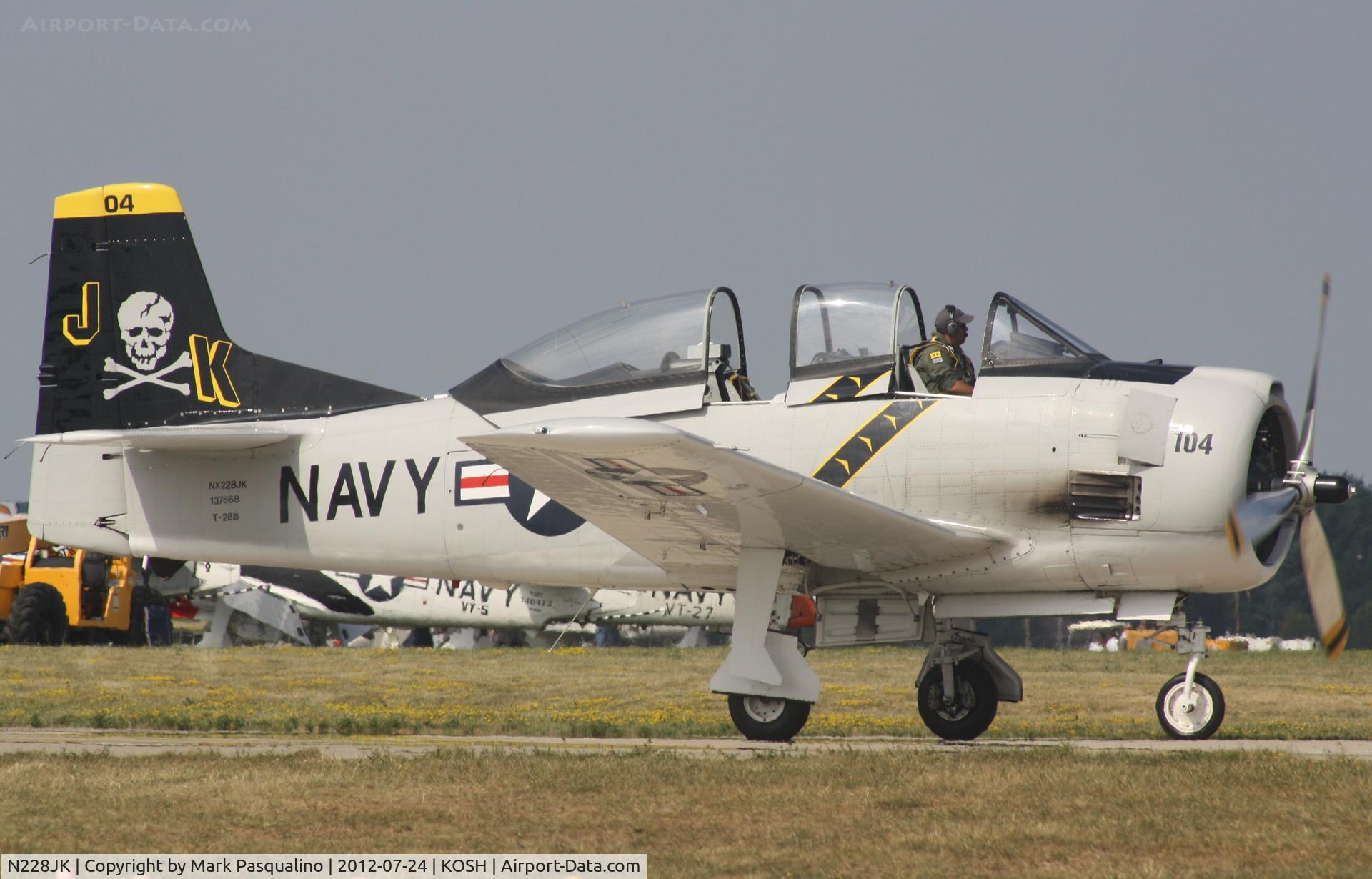 N228JK, 1955 North American T-28B Trojan C/N 200-31 (137668), North American T-28B