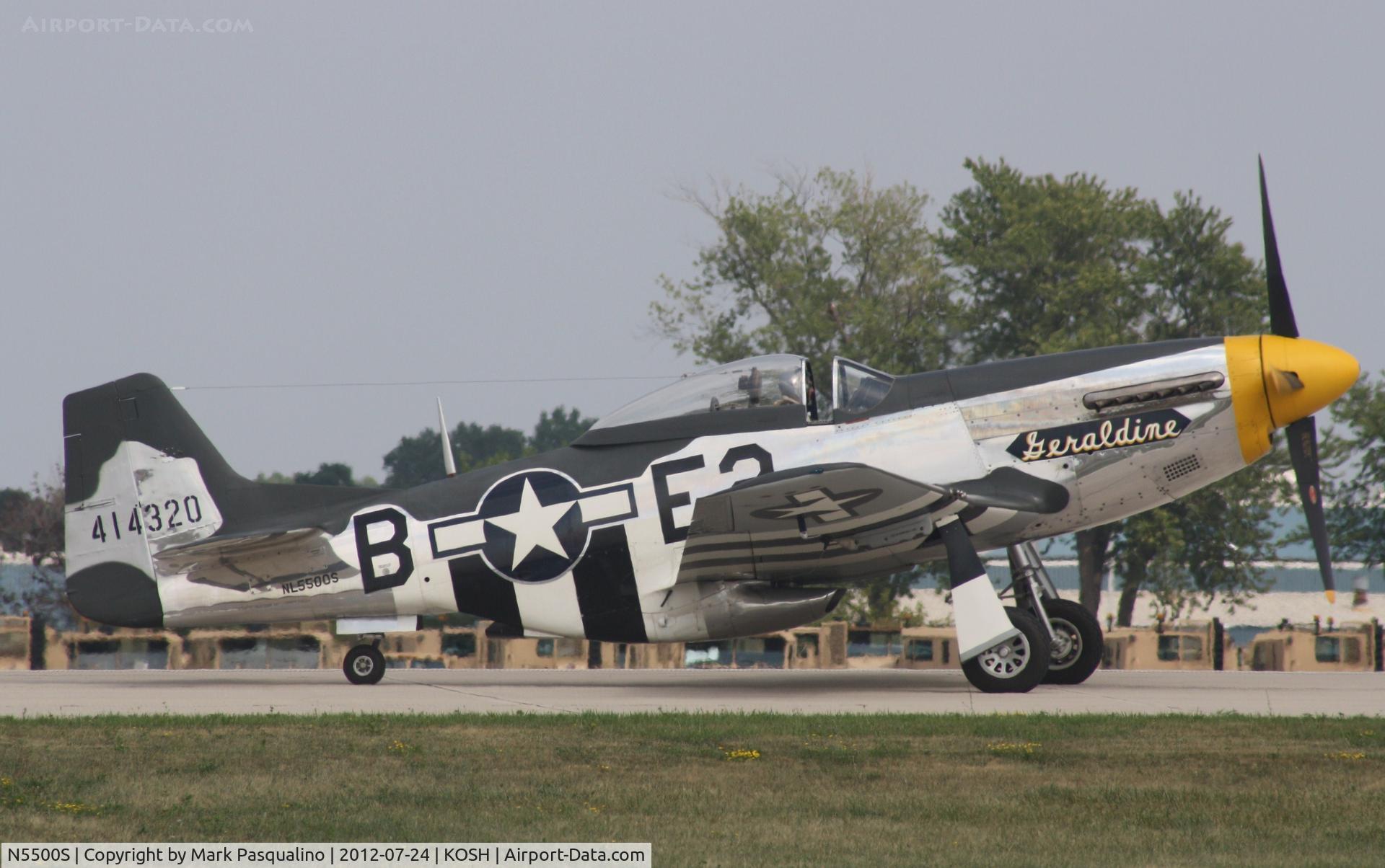 N5500S, 1944 North American F-51D Mustang C/N 44-63655, North American P-51D