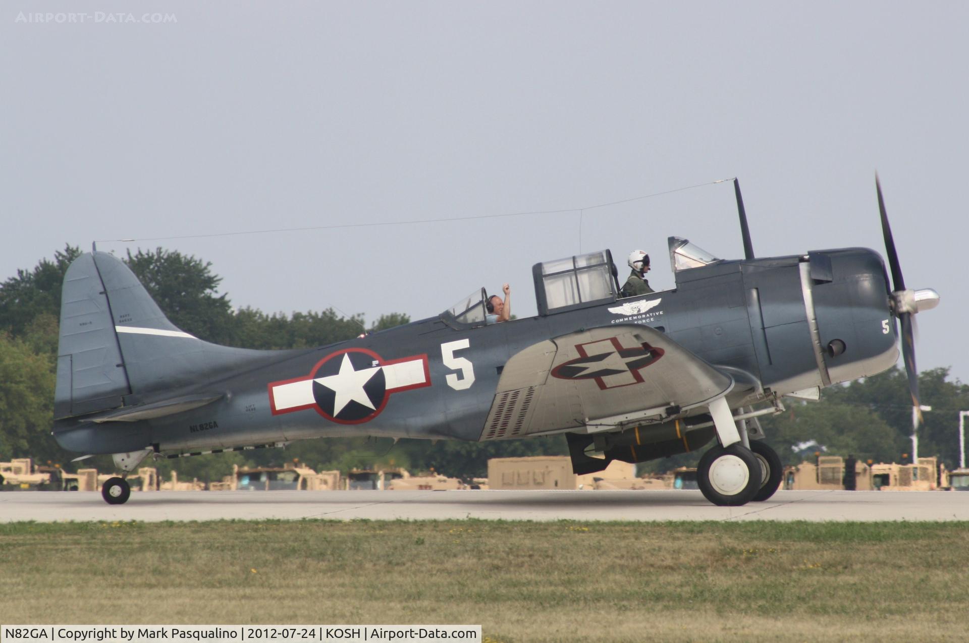 N82GA, Douglas SBD-5 Dauntless C/N 54532, Douglas SBD-5