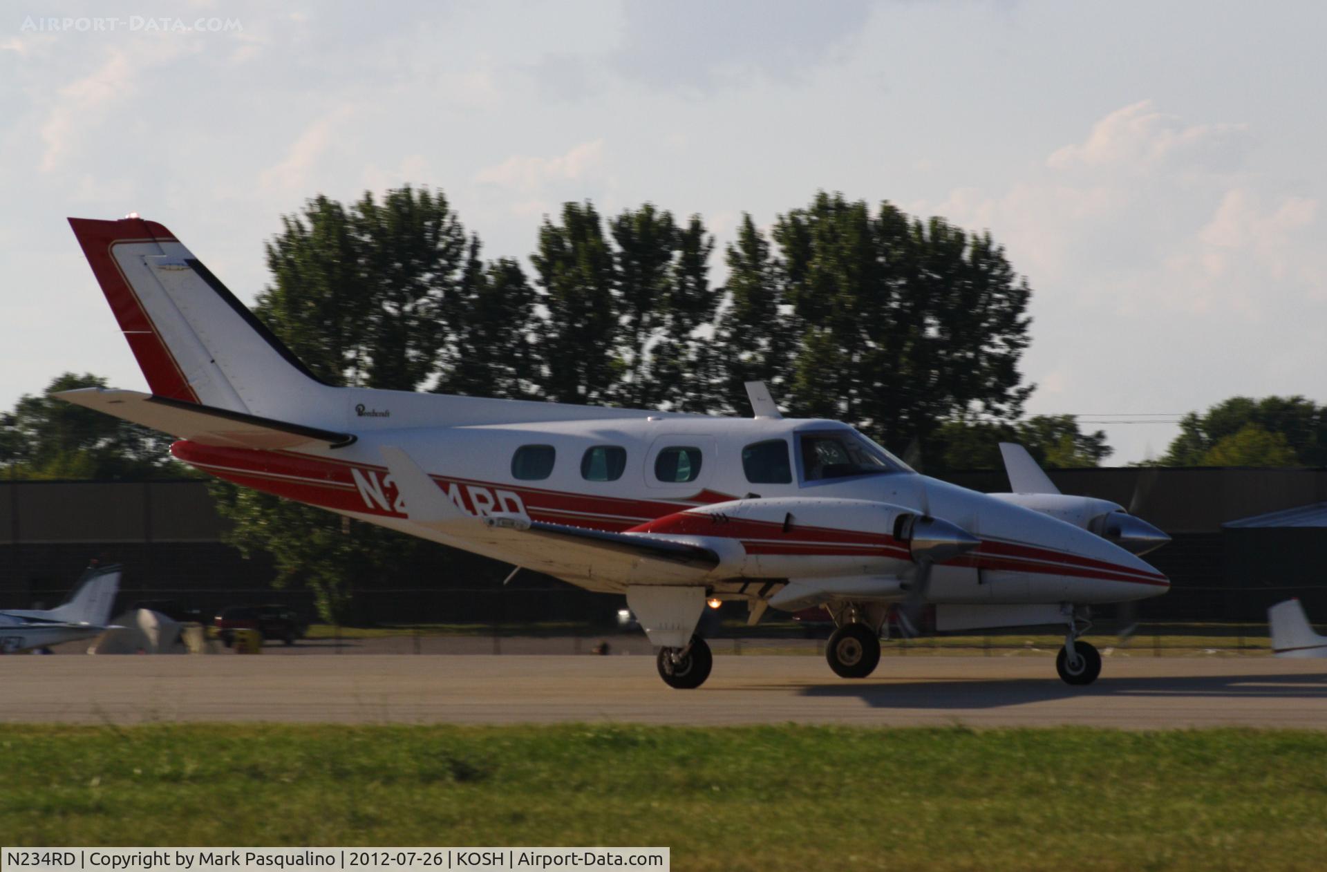 N234RD, 1981 Beech B-60 Duke C/N P-566, Beech B60
