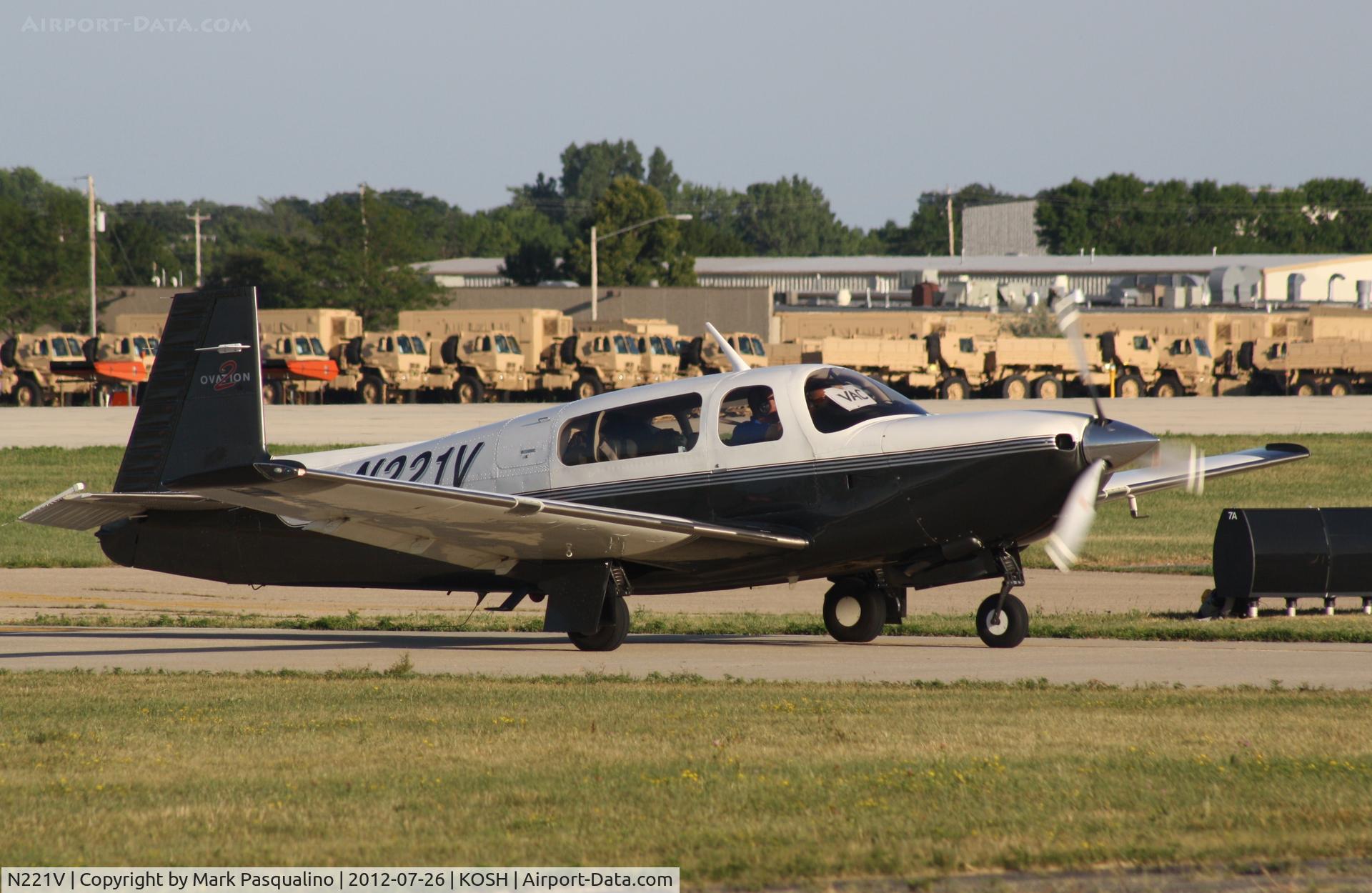 N221V, 2003 Mooney M20R Ovation C/N 29-0295, Mooney M20R