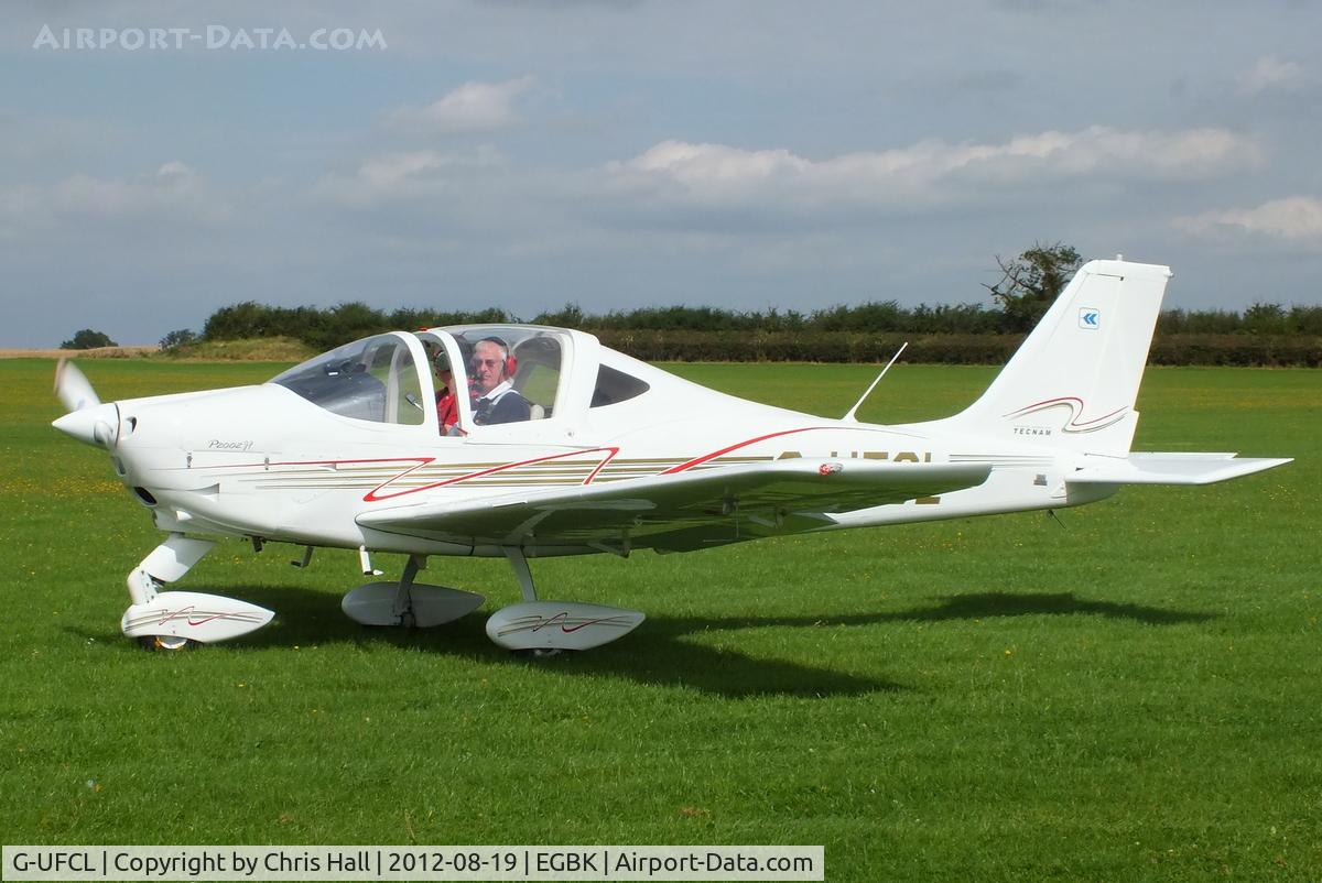 G-UFCL, 2011 Tecnam P-2002JF Sierra C/N 191, at the 2012 Sywell Airshow