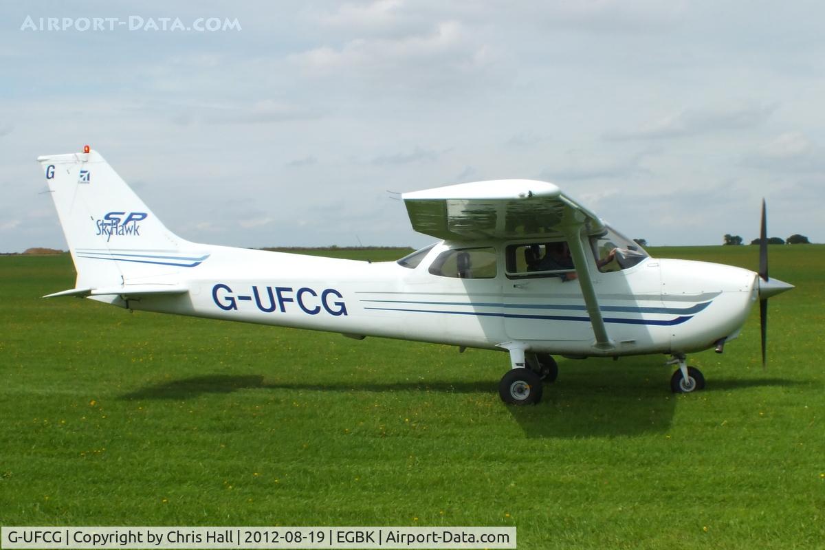 G-UFCG, 2003 Cessna 172S C/N 172S9450, at the 2012 Sywell Airshow