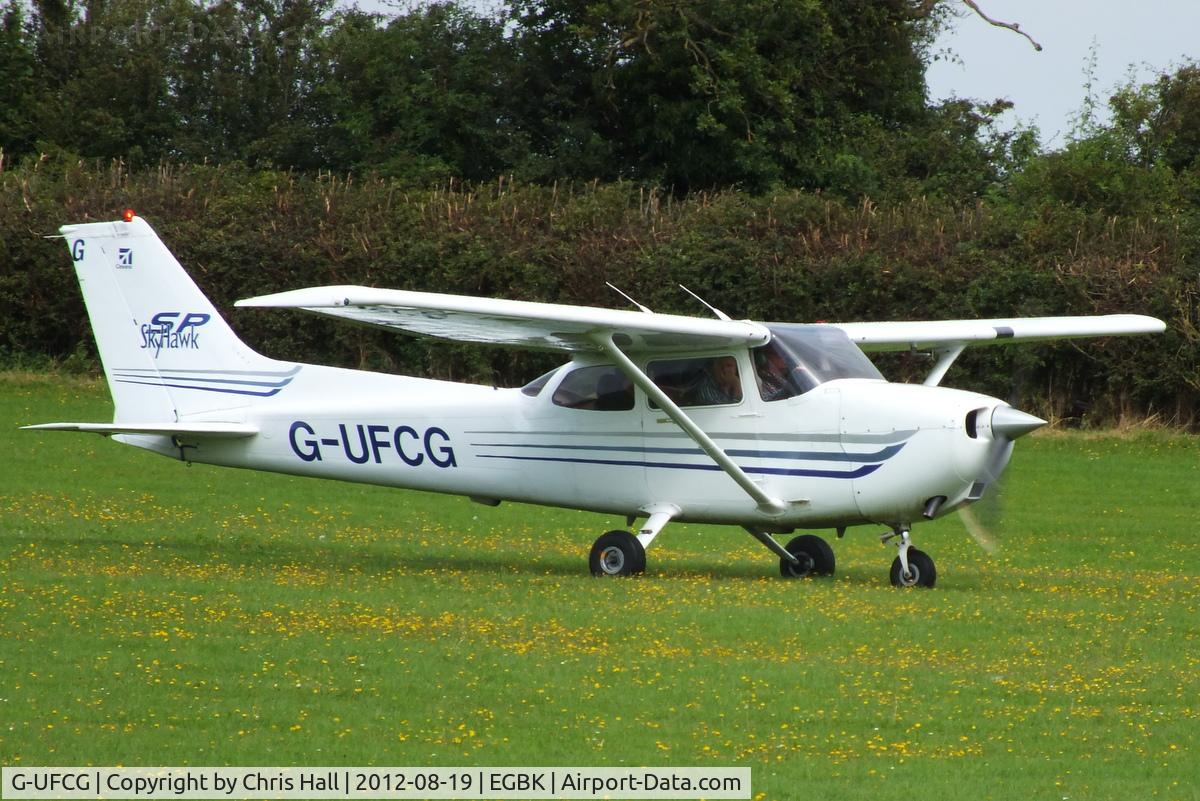 G-UFCG, 2003 Cessna 172S C/N 172S9450, at the 2012 Sywell Airshow