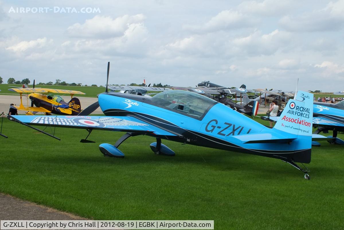 G-ZXLL, 2011 Extra EA-300L C/N 1319, at the 2012 Sywell Airshow