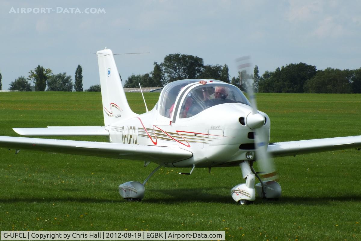 G-UFCL, 2011 Tecnam P-2002JF Sierra C/N 191, at the 2012 Sywell Airshow