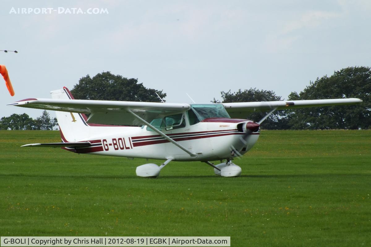 G-BOLI, 1981 Cessna 172P C/N 172-75484, at the 2012 Sywell Airshow