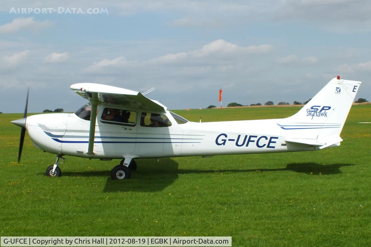 G-UFCE, 2003 Cessna 172S C/N 172S9305, at the 2012 Sywell Airshow