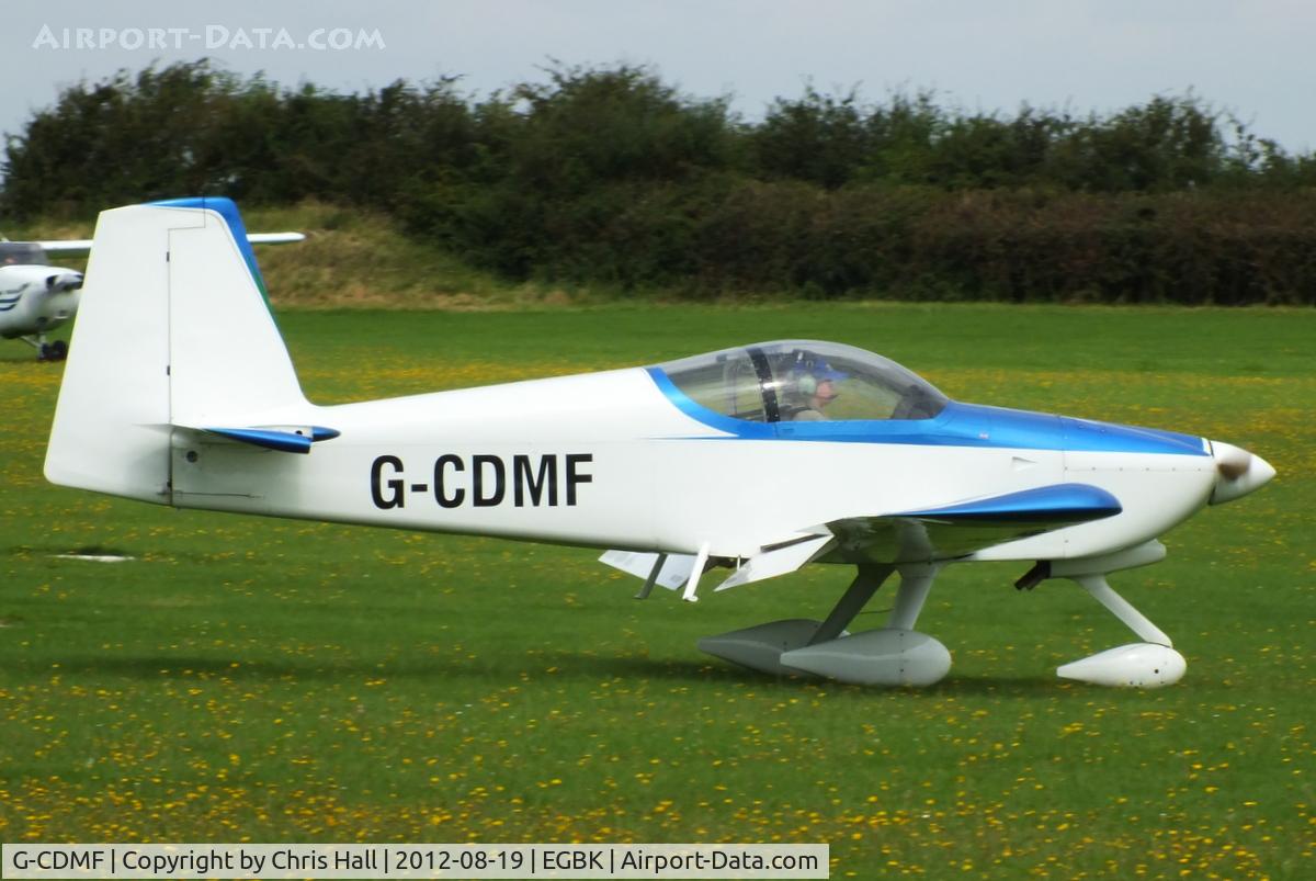 G-CDMF, 2006 Vans RV-9A C/N PFA 320-14157, at the 2012 Sywell Airshow