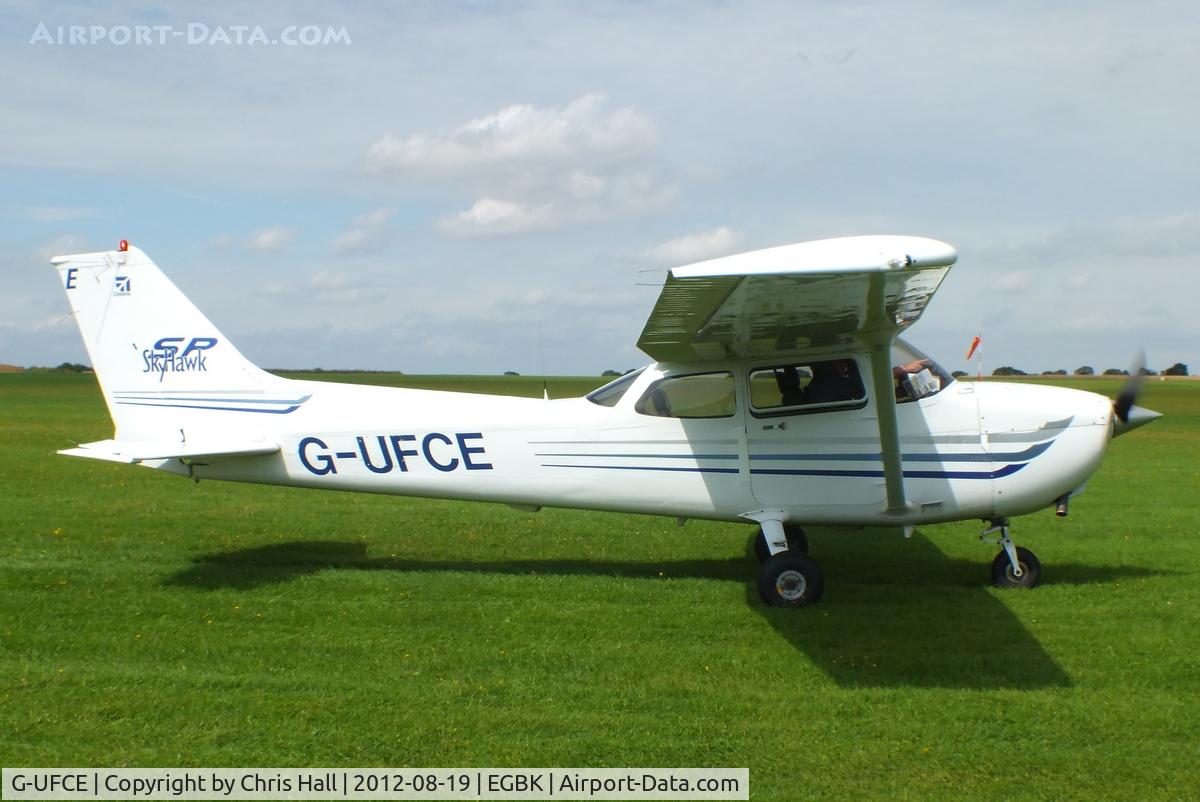 G-UFCE, 2003 Cessna 172S C/N 172S9305, at the 2012 Sywell Airshow