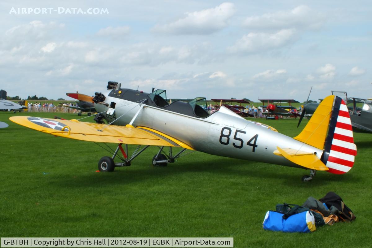 G-BTBH, 1942 Ryan PT-22 Recruit (ST3KR) C/N 2063, at the 2012 Sywell Airshow