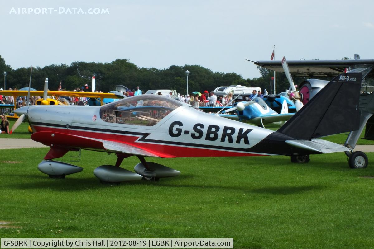 G-SBRK, 2007 Aero AT-3 R100 C/N AT3-021, at the 2012 Sywell Airshow